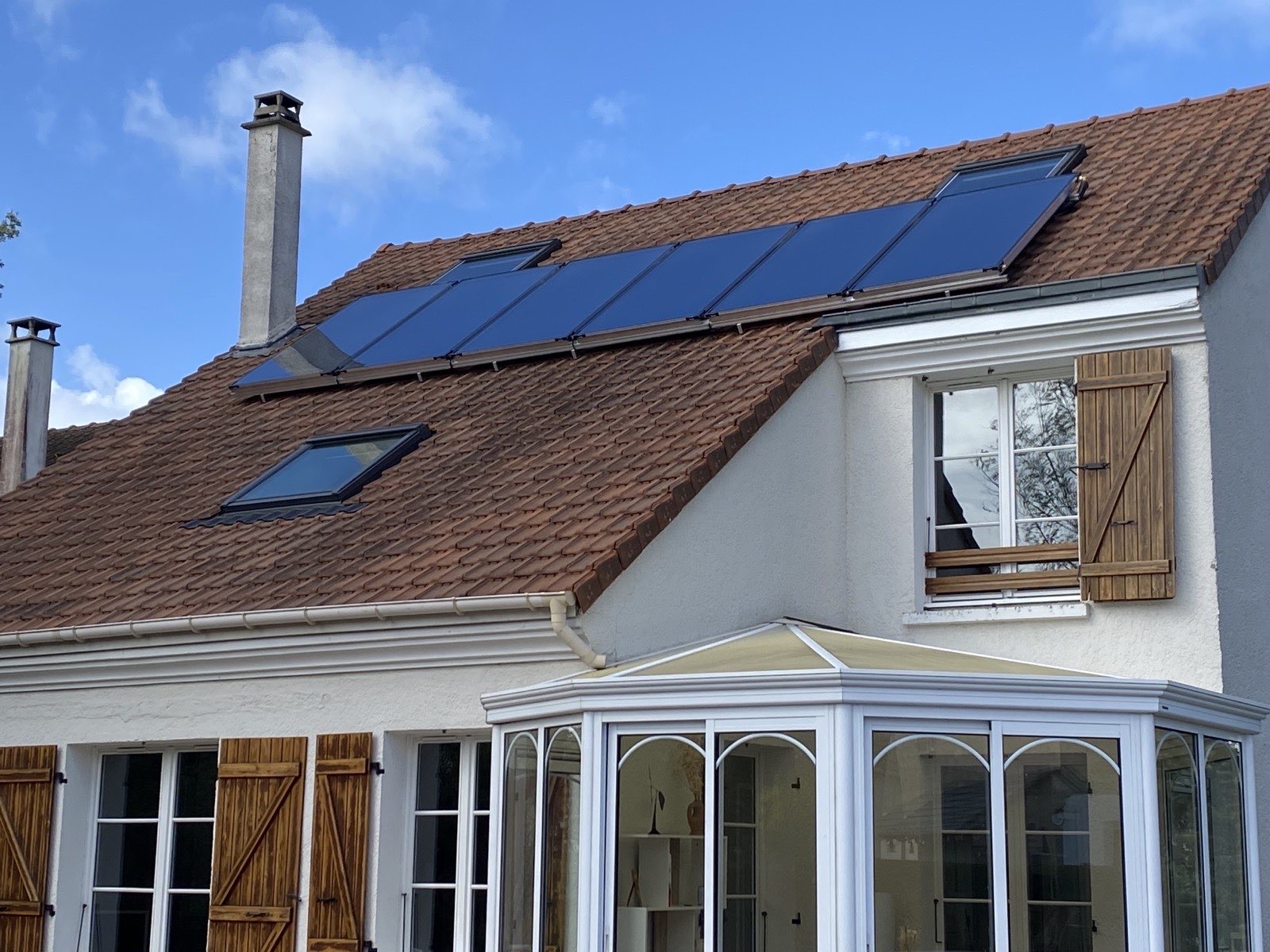 SYSTEME SOLAIRE COMBINE SOLISART_78 MAGNY LES HAMEAUX